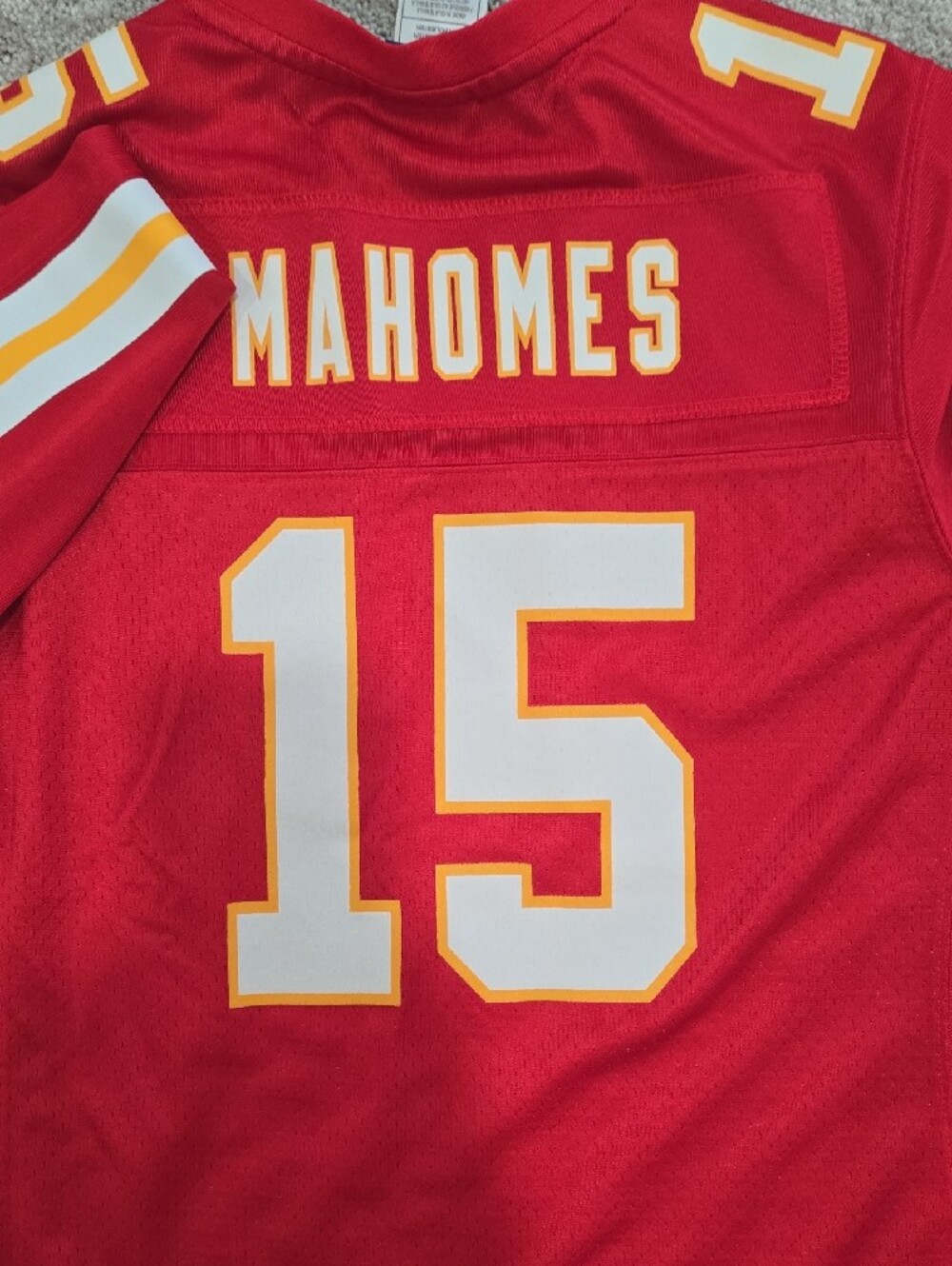 Nike Red Kansas City Chiefs #87 Short Sleeve Women's Jersey - Picture 8 of 8